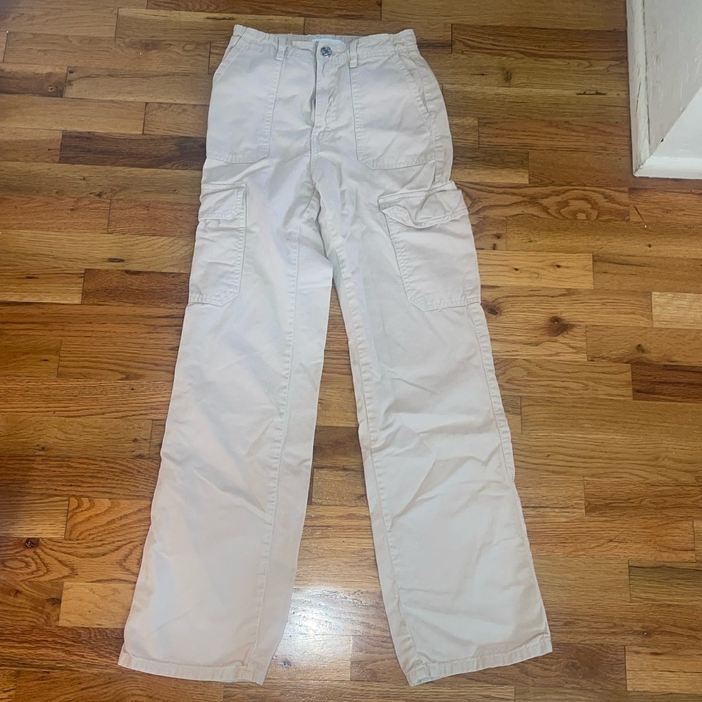 Zara cargo chinos in size 0 gently used